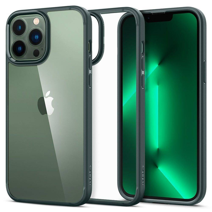 Spigen ULTRA HYBRID IPHONE 13 PRO MAX MIDNIGHT GREEN ETUI