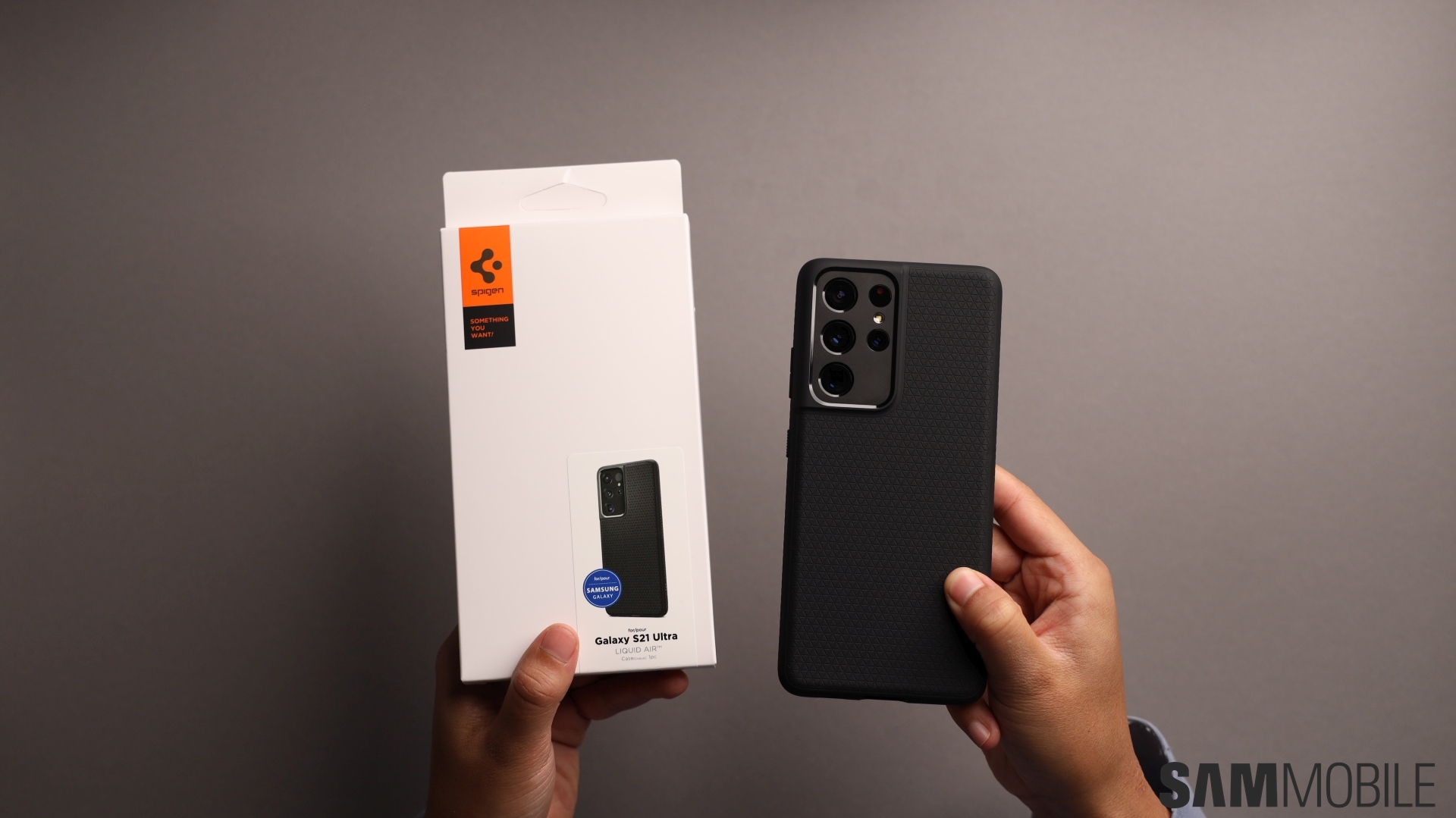 s21 ultra spigen etui Liquid Air