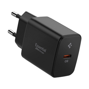 SPIGEN ESSENTIAL EE201EU 1-PORT NETWORK CHARGER 20W ЧОРНИЙ