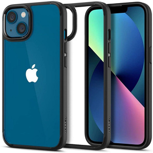 Coque SPIGEN iPhone 13 Ultra Hybrid Etui noir mat