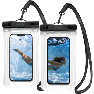 SPIGEN A610 Waterproof Case Floating CASE 2-PACK CRYSTAL CLEAR