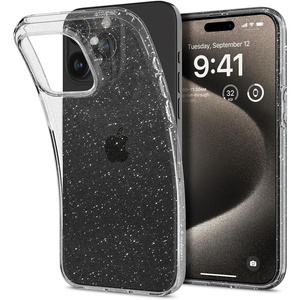 Hülle Spigen Liquid Crystal iPhone 15 Pro Max Glitter Kristall Case