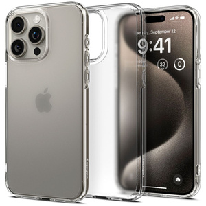 Funda Spigen Ultra Hybrid iPhone 15 Pro Max Frost Clear Case