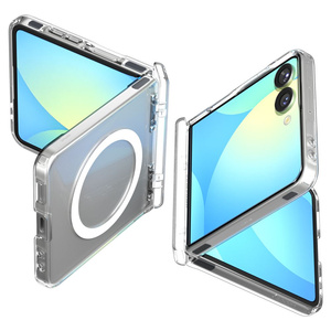 SPIGEN ULTRA HYBRID PRO MAG MAGSAFE GALAXY Z FLIP 7 ПРОЗОРИЙ/БІЛИЙ