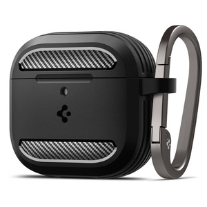 Spigen Rugged Armor Apple MATTE AIRPODS 4 NEGRO