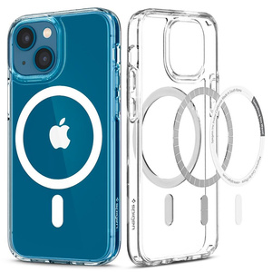 Etui Spigen Ultra Hybrid Mag MagSafe iPhone 13 Crystal White Case