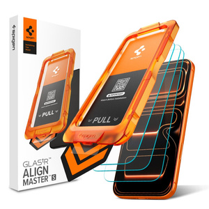 Tempered Glass Spigen ALM GLAS.TR SLIM 3-PACK IPhone 17 PRO MAX CLEAR