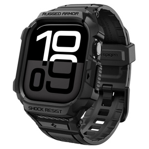 Spigen Rugged Armor "PRO" V2 Apple Watch 10 / 11 (42 MM) MATTE NEGRO