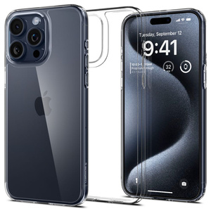 Etui Spigen Airskin Hybrid iPhone 15 Pro Crystal Clear Case