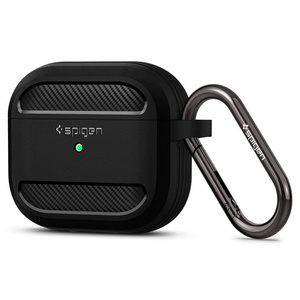 Spigen Apple Airpods 3 2021 Rugged Armor Etui MATTE Чорний