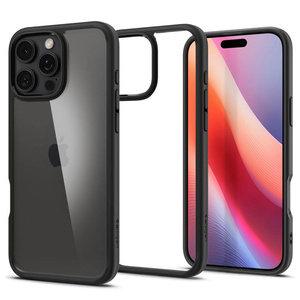 SPIGEN ULTRA HYBRID IPHONE 16 PRO MATTE BLACK CASE