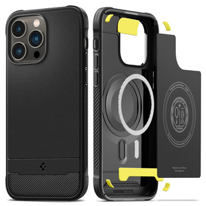 Case Spigen Rugged Armor Mag MagSafe IPhone 14 PRO MATTE BLACK