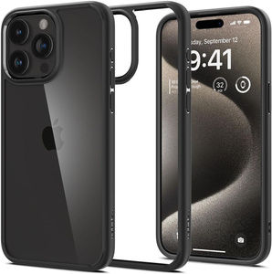 Etui Spigen Ultra Hybrid iPhone 15 Pro Max MATTE Чорний Case