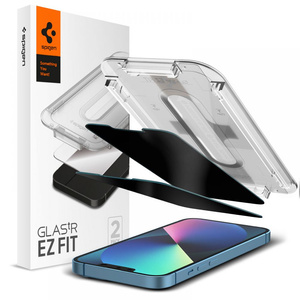 Spigen Apple iPhone 13 Pro Max Szkło hartowane 2 Pack Privacy Glass