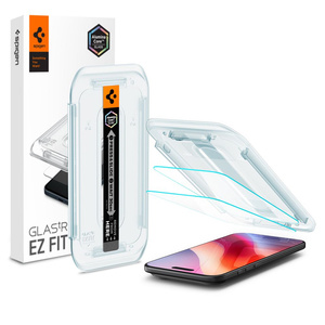 Загартоване скло Spigen IPhone 17 AIR GLAS.TR "EZ FIT" 2-PACK CLEAR