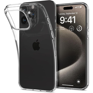 Hülle Spigen Liquid Crystal iPhone 15 Pro Max Kristall Clear Case