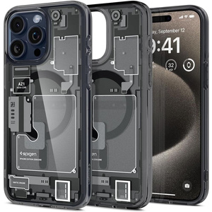 Case Spigen Ultra Hybrid Mag MagSafe iPhone 15 Pro Max Zero One Case