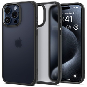 Etui Spigen Ultra Hybrid iPhone 15 Pro Max Frost Black Case