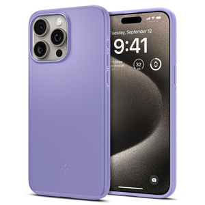 Case iPhone 15 Pro Max Spigen Thin Fit Iris Purple