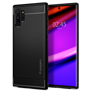 SPIGEN Samsung Galaxy Note 10 Plus Rugged Armor Schwarzes Hülle