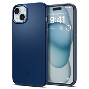 Корпус Spigen Thin Fit iPhone 15 Navy Blue Case