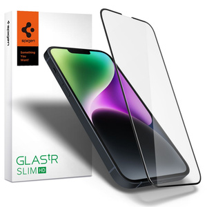 Spigen Glass Fc Full Cover iPhone 13 Pro Max Szkło hartowane Black