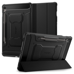 SPIGEN RUGGED ARMOR "PRO" GALAXY TAB S10 FE+ PLUS 13.1 X620 / X626B ЧОРНИЙ