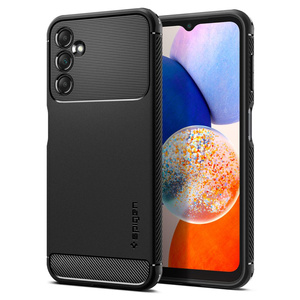 Etui Spigen Rugged Armor Galaxy A14 5G MATTE Чорний Case