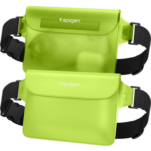 Case Spigen A620 Universal Waterproof Waist Bag 2-pack Cactus Green Case