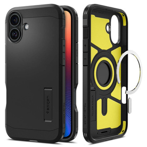 Spigen Tough Armor Mag MagSafe IPhone 16 ПЛЮС ЧОРНИЙ