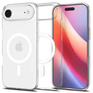 Spigen Liquid Crystal Mag MagSafe IPhone 17 ПОВІТРЯНО-ПРОЗОРИЙ/БІЛИЙ