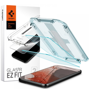 Verre trempé Spigen Galaxy S22 Glas.Tr "ez Fit" 2-Pack Samsung