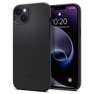 Etui Spigen IPhone 14 ПЛЮС СИЛІКОНОВА ПОСАДКА Mag MagSafe ЧОРНИЙ