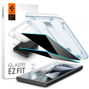 Загартоване скло Spigen GLAS.TR "EZ FIT" 2-ПАКЕТ GALAXY S24 ULTRA PRIVACY