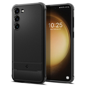 Etui Spigen Rugged Armor Galaxy S23 Matte Black Czarny Case