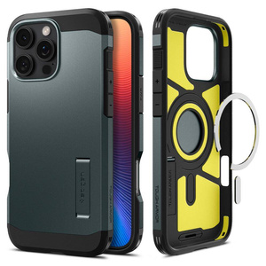 Корпус Spigen Tough Armor Mag MagSafe IPhone 16 PRO ABYSS GREEN