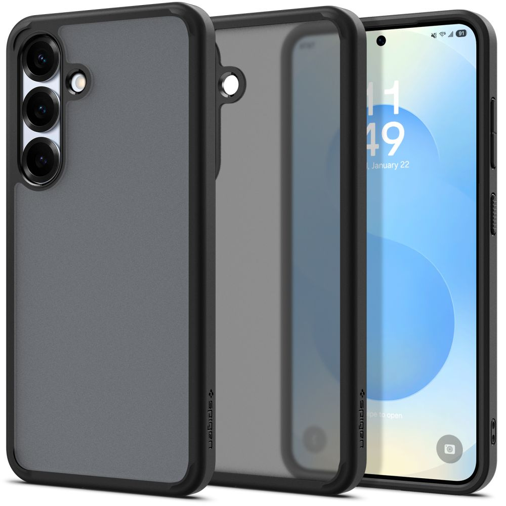Case Spigen Ultra Hybrid GALAXY S25 FROST BLACK Shop