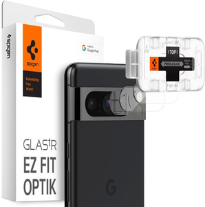 Чохол для камери Spigen Optik.tr "ez Fit" Захисний чохол для камери 2 шт Google Pixel 8 Pro Crystal Clear
