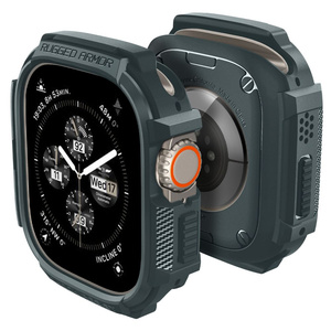 Корпус Spigen Rugged Armor Apple Watch Ultra 1/2 (49 мм) Abyss Green