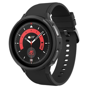 Hülle Spigen Galaxy Watch 5 PRO (45 MM) Liquid AIR MATTE SCHWARZ