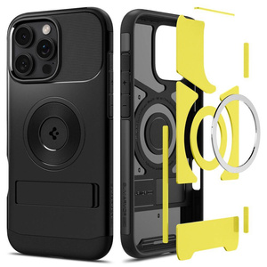 SPIGEN SLIM ARMOR MAG MAGSAFE IPHONE 16 PRO BLACK CASE