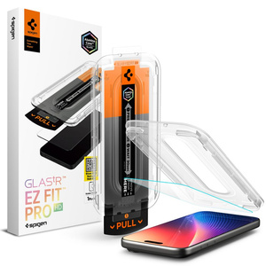 Verre trempé Spigen GLAS.TR "EZ FIT PRO" IPhone 16 PRO / 17 / 17 PRO CLEAR