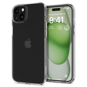Etui Spigen Liquid Crystal iPhone 15 Плюс Кристал Clear Case