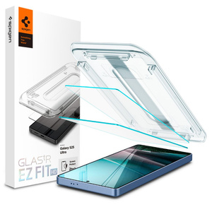 Загартоване скло Spigen GLAS.TR "EZ FIT" HD 2-PACK GALAXY S25 ULTRA CLEAR