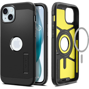 Coque Spigen Tough Armor Mag MagSafe iPhone 15 Noir Case