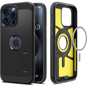 Etui Spigen Tough Armor Mag MagSafe iPhone 15 Pro Black Case
