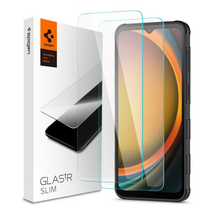 ЗАГАРТОВАНЕ СКЛО SPIGEN GLAS.TR SLIM 2-ПАК GALAXY XCOVER 7 / 7 PRO ПРОЗОРЕ