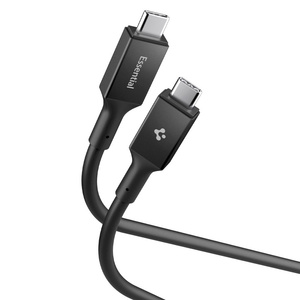 Spigen EB10020CC ESSENTIAL TYP-C KABEL 100W 200CM SCHWARZ
