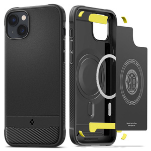 Etui Spigen Rugged Armor Mag MagSafe IPhone 14 PLUS MATTE BLACK