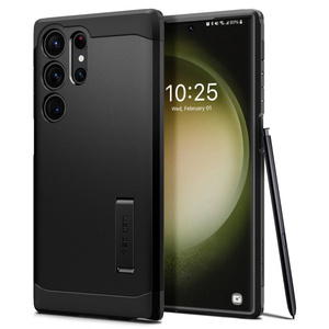 Etui Spigen Tough Armor Samsung S23 Ultra Black Czarny Case
